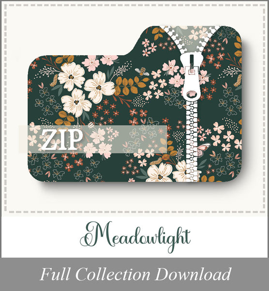 Meadowlight<br>Zip Folder
