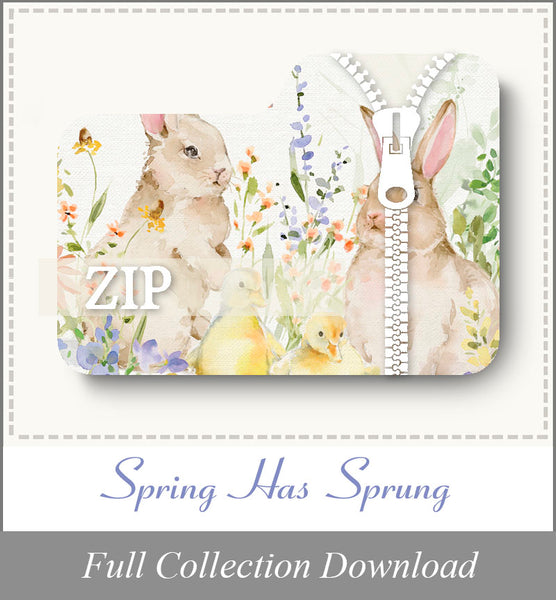 Spring Has Sprung<br>Zip Folder