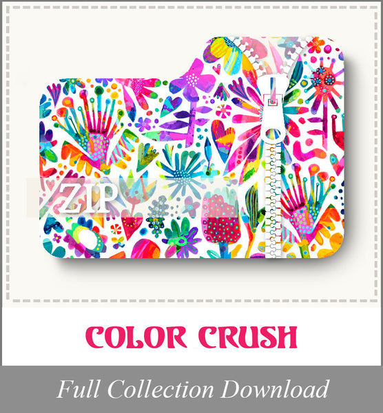 Color Crush<br>Zip Folder