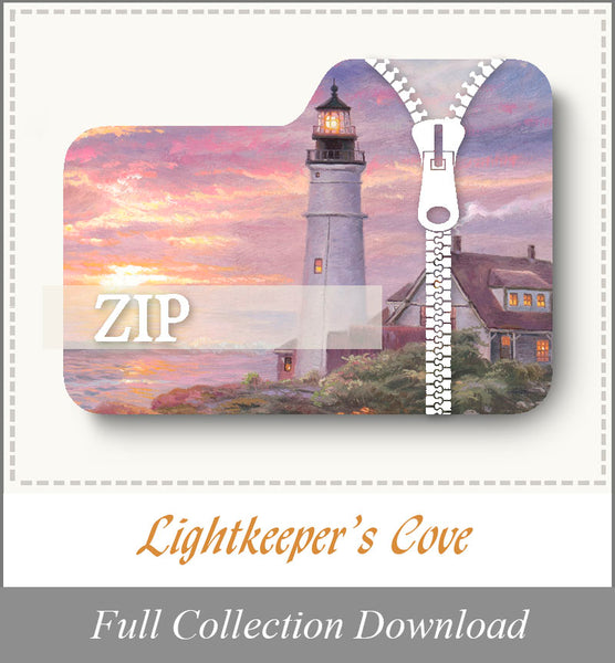 Lightkeepers Cove<br>Zip Folder