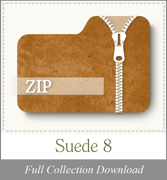Suede 8<br>Zip Folder