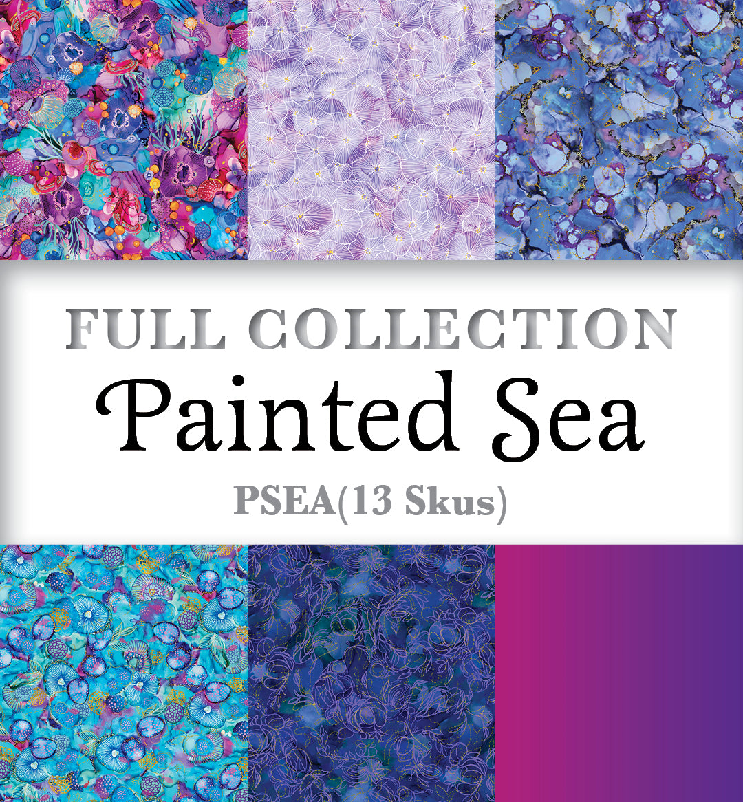 Painted Sea Full Collection – P&B Textiles
