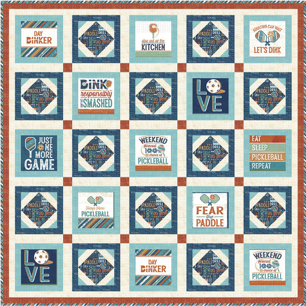 Pickleball Champ<br>Quilt by Cyndi Hershey<br>Available February 2024.