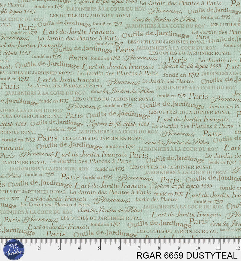 RGAR 6659 DUSTYTEAL