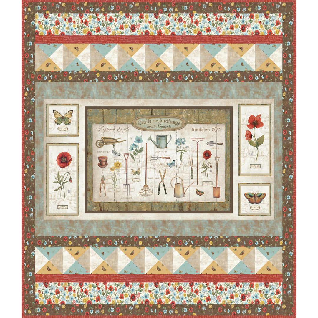 Potting Shed Quilt<br>by Lisa Swenson Ruble<br>Available March 2027
