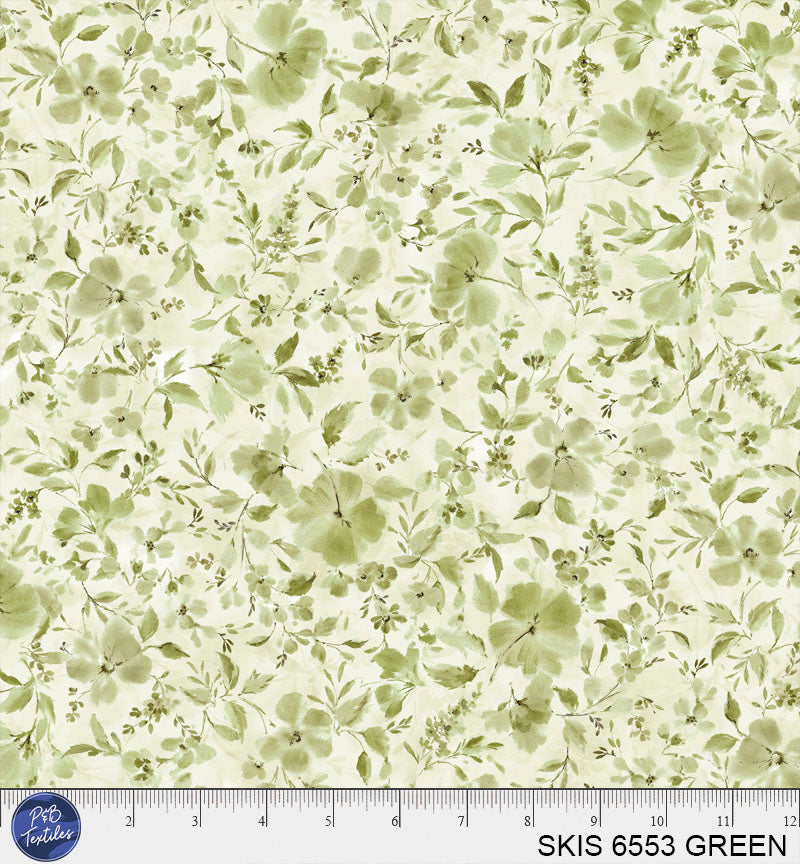 SKIS 6553 GREEN