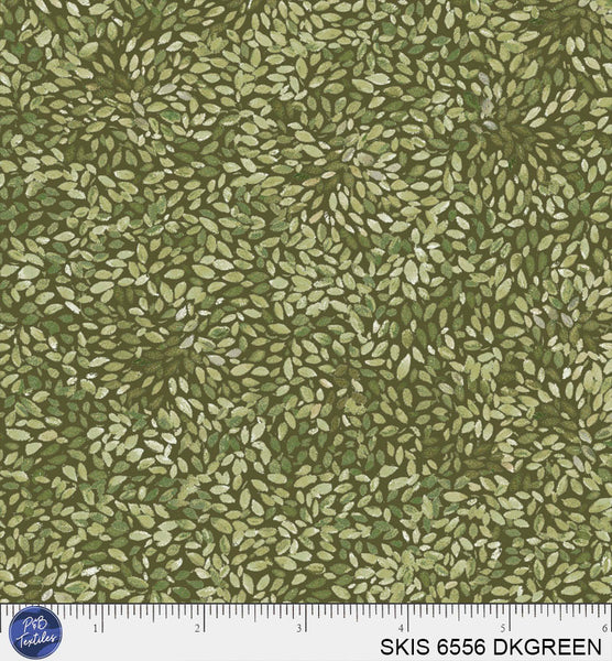 SKIS 6556 DKGREEN
