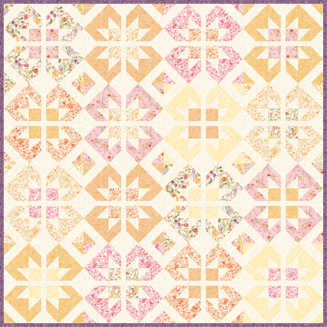 Cosmic Dust Quilt<br>by QuiltCakes<br>Pattern for Purchase