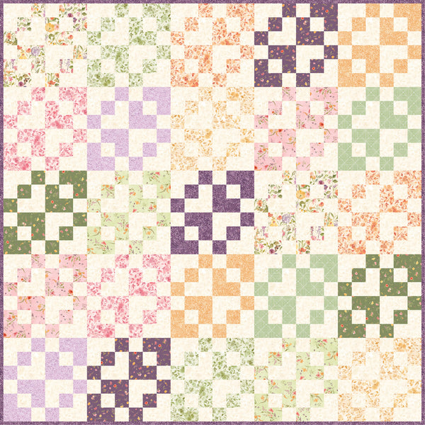 Sunkissed Squares Light Quilt<br>QuiltCakes<br>Available January 2027