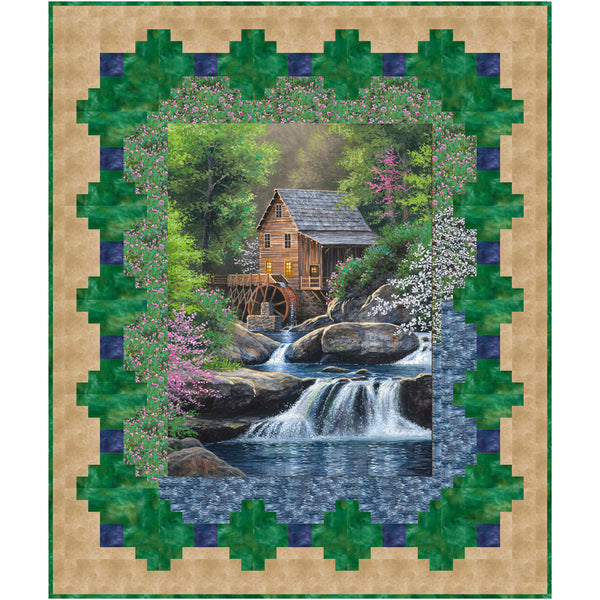 Spring Mill<br>Spring Mill Quilt<br>by Cyndi Hershey<br>Available Now!