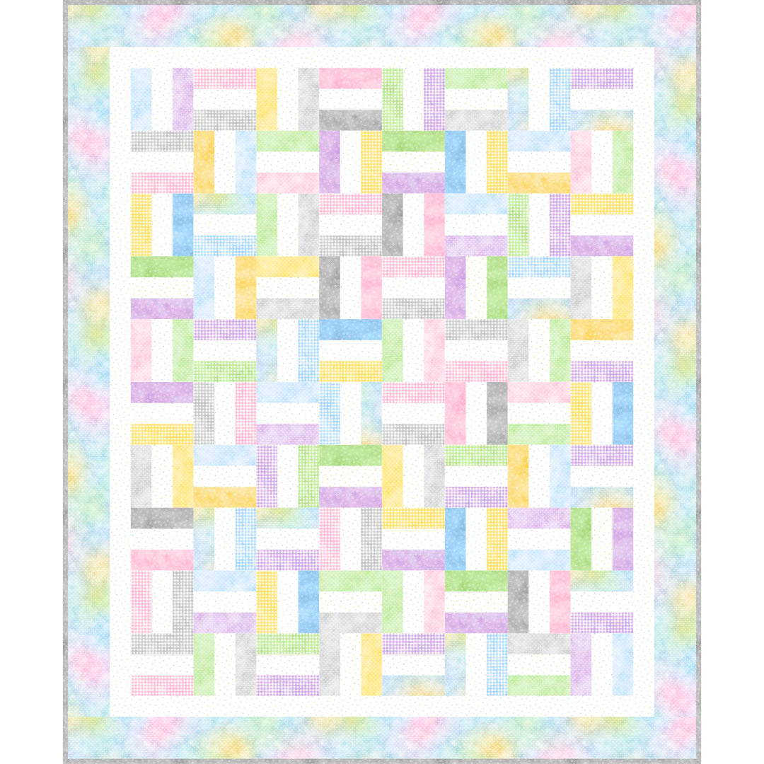 Rail Fence Quilt<br>Lucy Fazely<br>Available March 2026