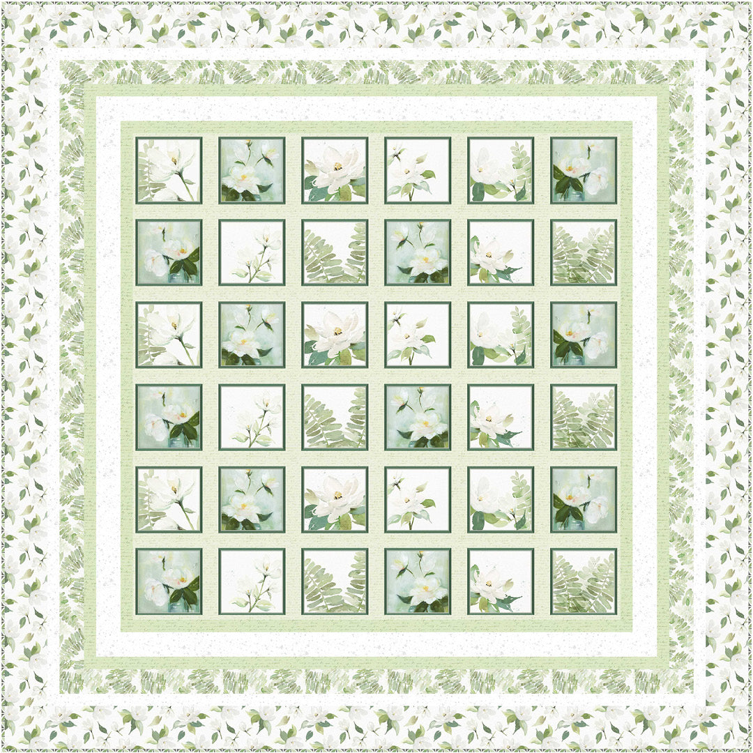 Sweet Magnolia<br>Magnolia Tiles by Wendy Sheppard<br>Available May 2024.