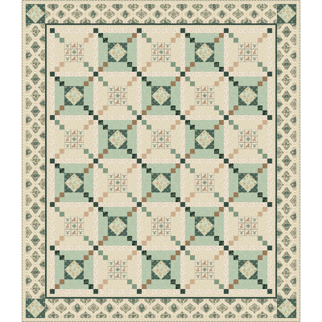 Winterforest Quilt<br>by Cyndi Hershey<br>Available June 2027