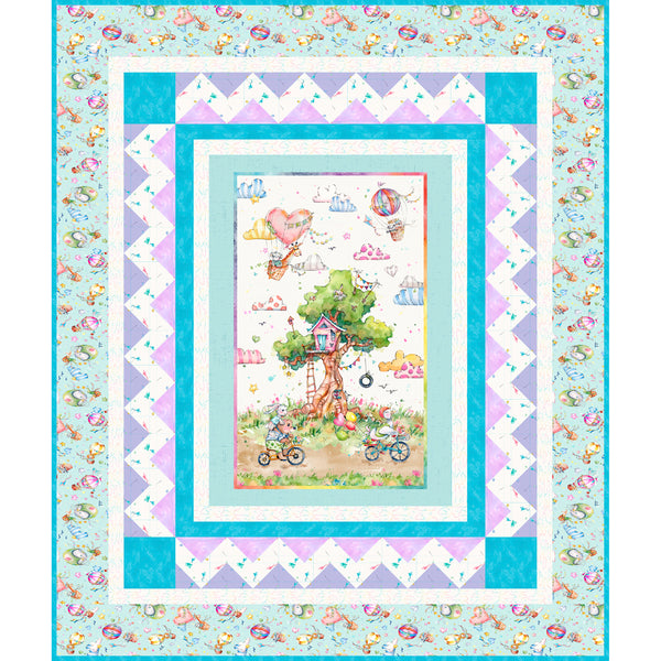 Whiskerville<br>Up Up & Away Quilt<br> by Lisa Swenson Ruble<br>Available Now!