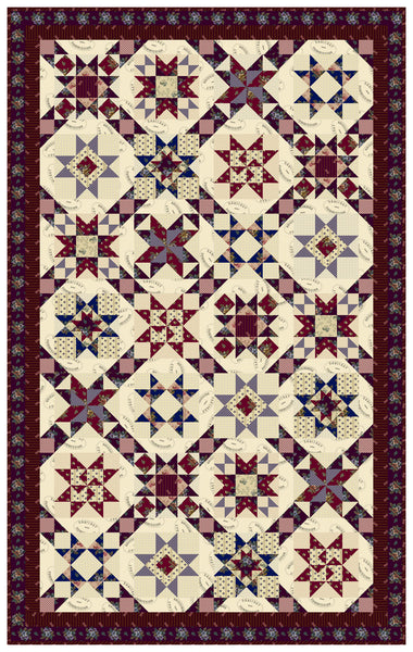 A Soldier's Quilt<br>by Toby Lischko<br>A Soldier's Quilt<br>Pattern for Purchase<br>Available Now!