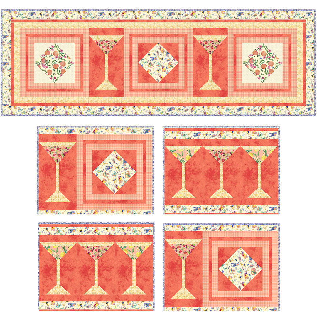 Ambrosia<br>Table Runner & Placemat by Cyndi Hershey<br>Available Now