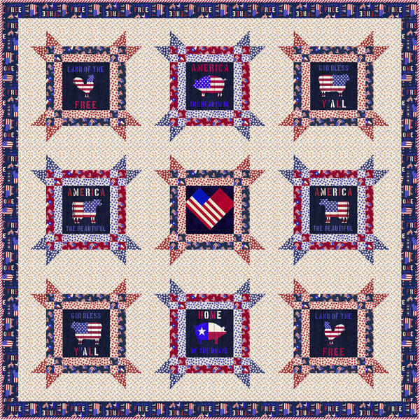 American Farm<br>Quilt by Stacey Day<br>Available Now!