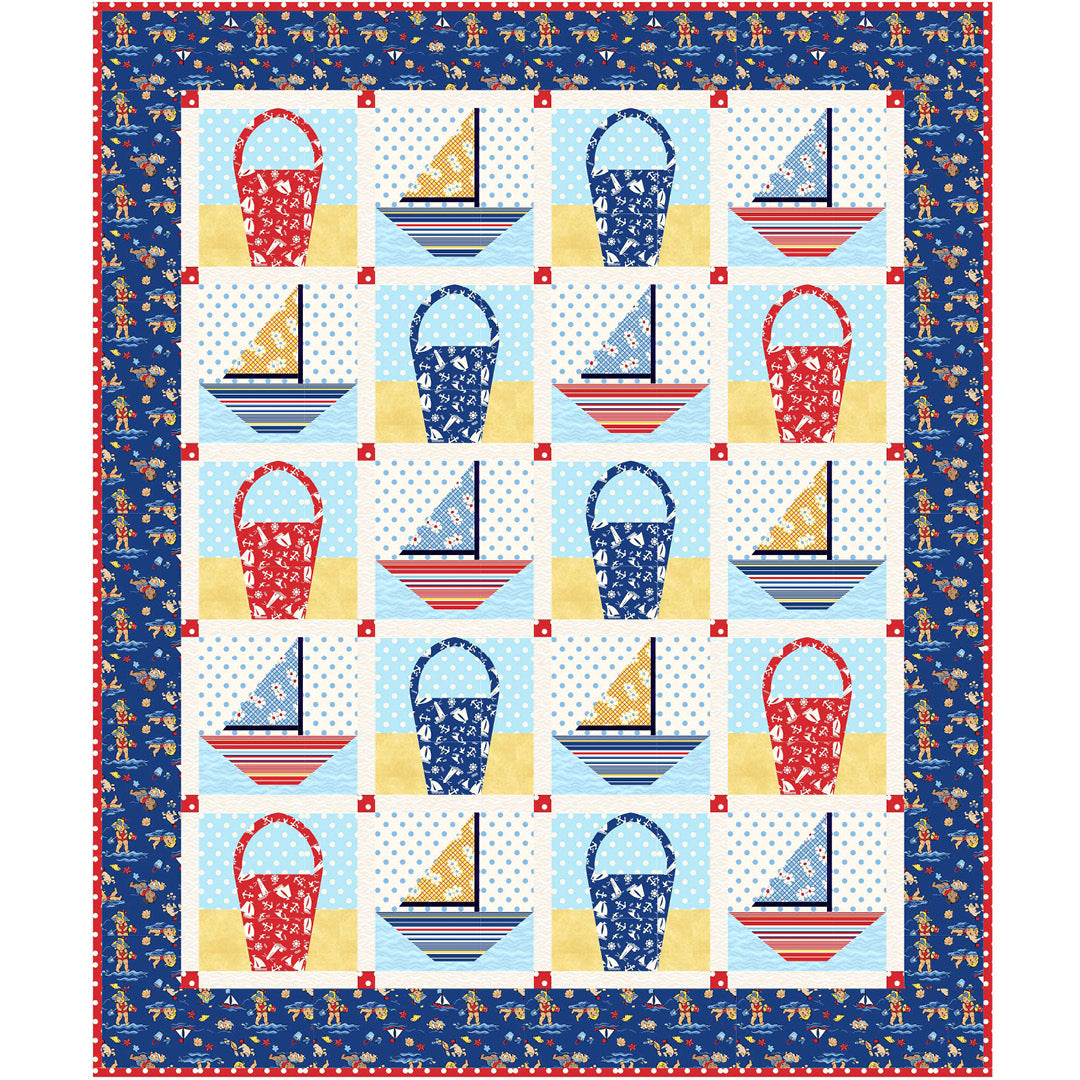 Beach Baby<br>Quilt by Toby Lischko<br>Available Now!