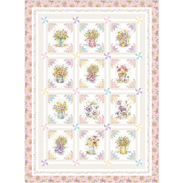 Boots & Blooms UPDATED<br>Quilts by Wendy Sheppard<br>Available Now.
