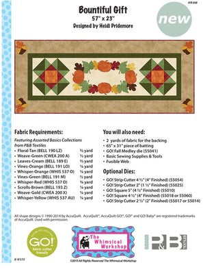 Bountiful Gift<br>by Heidi Pridemore<br>Bountiful Gift