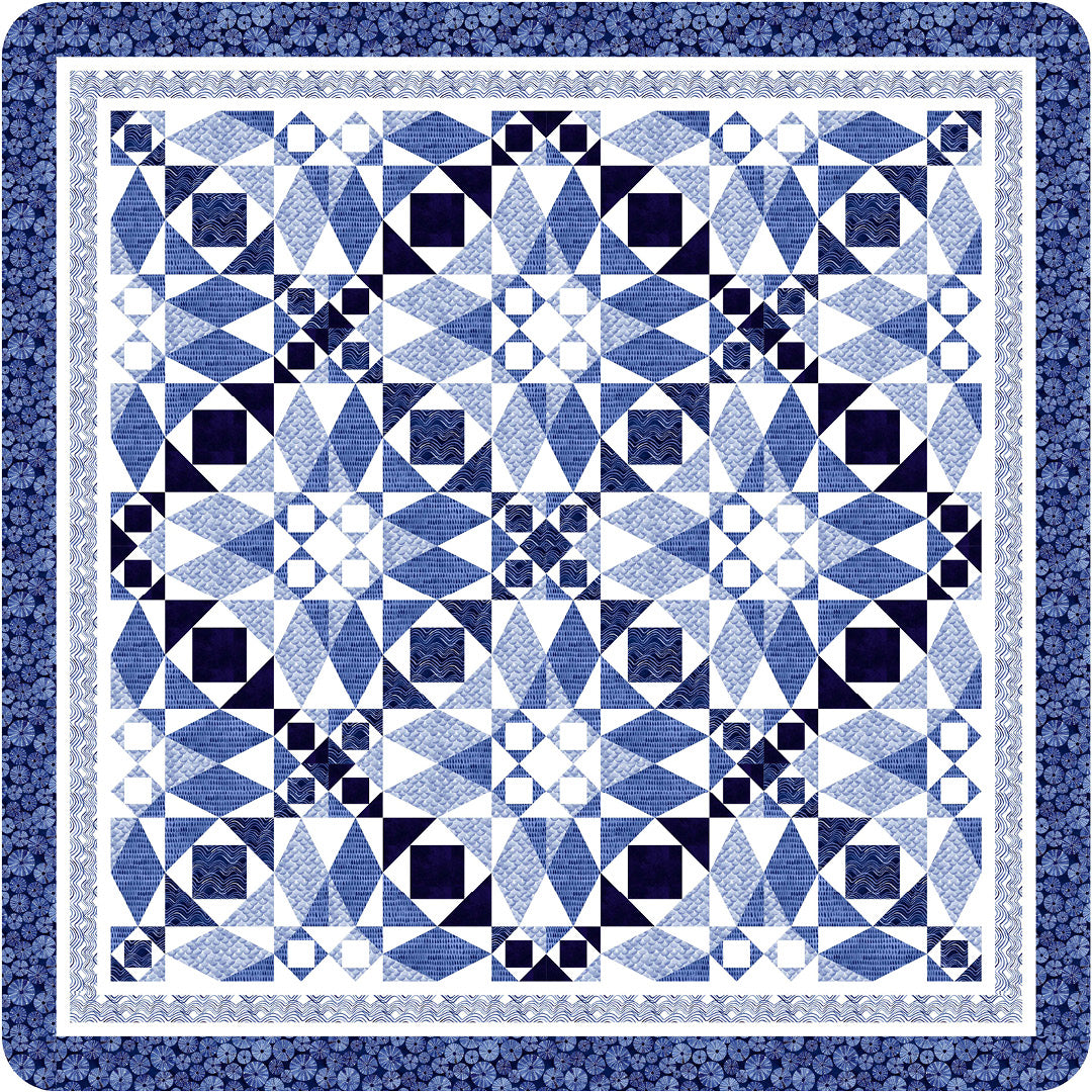 By The Sea<br>Quilt by Cyndi Hershey<br>Available Now!