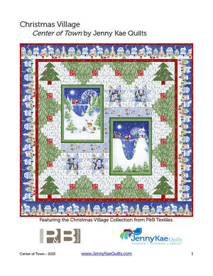 Center Of Town<br>by Jenny Kae<br>Christmas Village