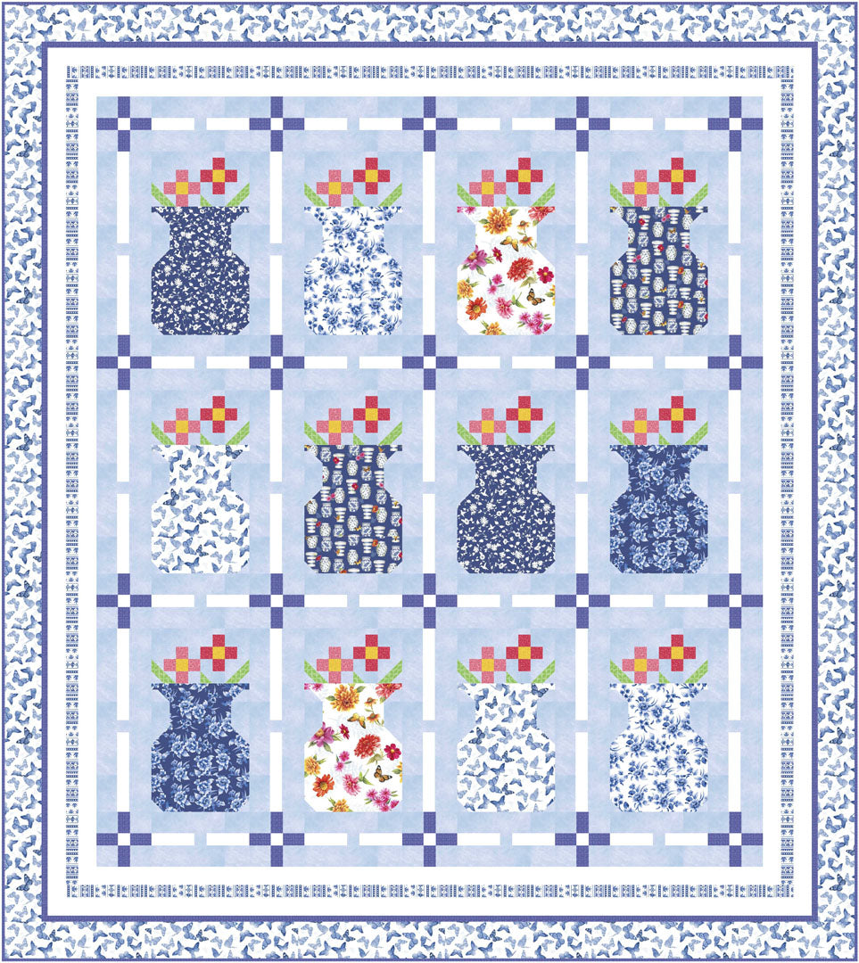 Chinoiserie Garden<br>Projects by Wendy Sheppard<br>Available Now