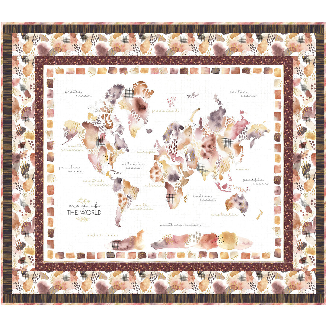 Desert Blooms<br>Quilt by Gina Gempesaw<br>Available Now!