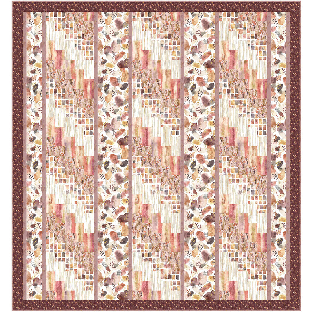 Desert Blooms<br>Quilt by Gina Gempesaw<br>Available Now!