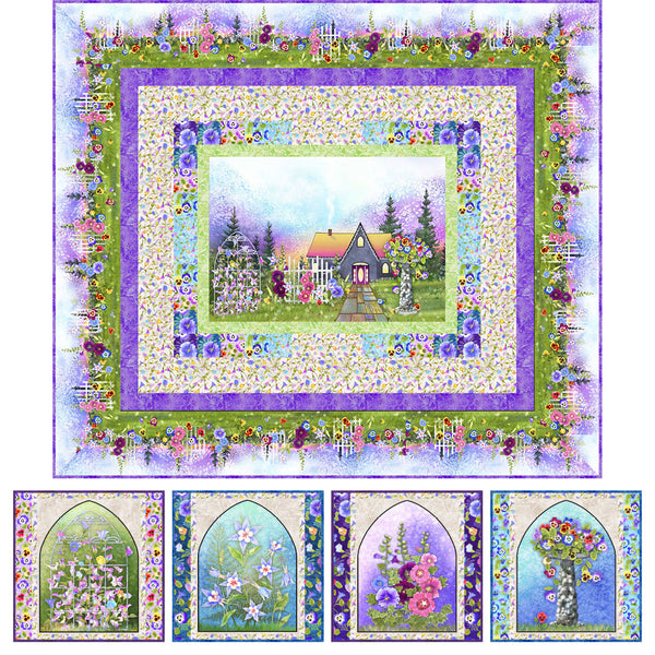 Garden Delight<br>Wall Hanging & Pillows by Stacey Day<br>Available Now.