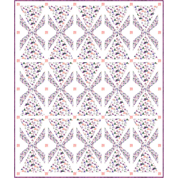 Gemstones<br>Pink Triangle Quilt by Cyndi Hershey<br>Available Now!