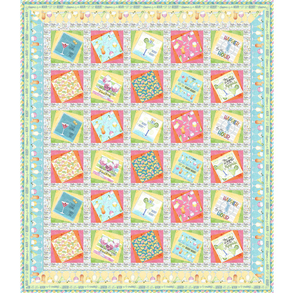 Happier by the Hour<br>Quilt by Stacey Day<br>Available Now.