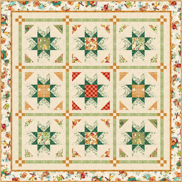 Hot Cider<br>Quilt by Wendy Sheppard<br>Available Now.