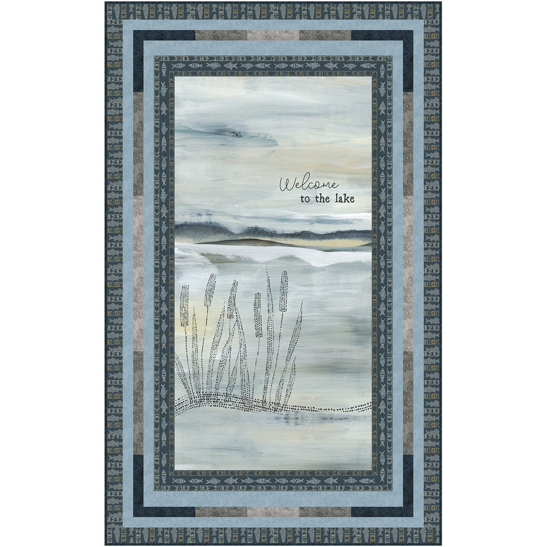 Lake Escape<br>Quilt by Cyndi Hershey<br>Available Now!