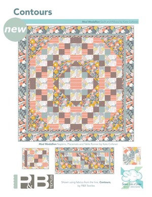 Mod Medallion<br>by Kate Colleran<br>Contours