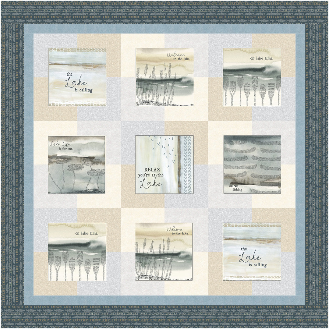 Lake Escape<br>Pattern for Purchase by Brenda Plaster<br>Available Now