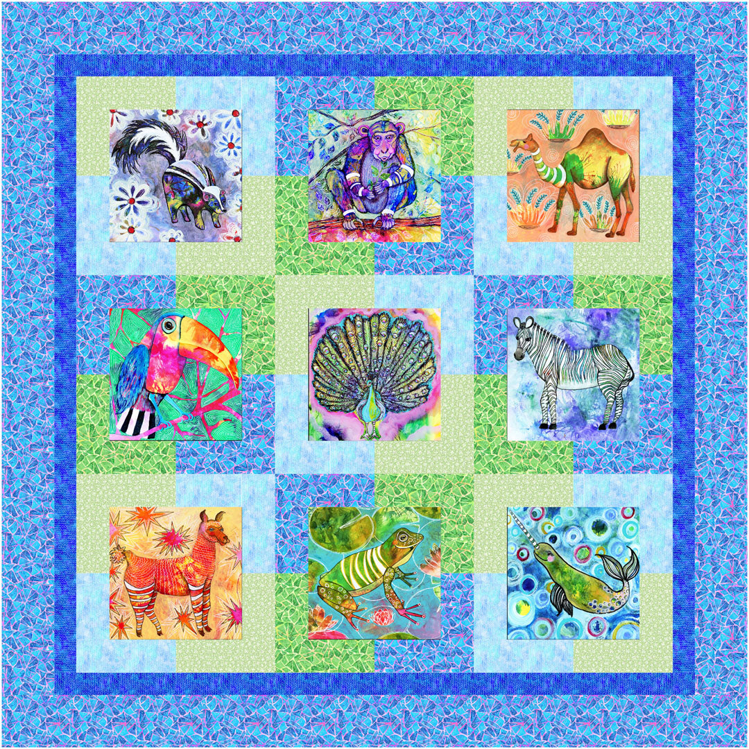 Wild Animals<br>Pattern for Purchase by Brenda Plaster<br>Available Now