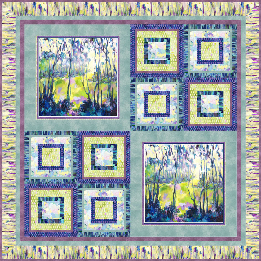 Naturesong Quilt #2<br>by Cindy Hershey
