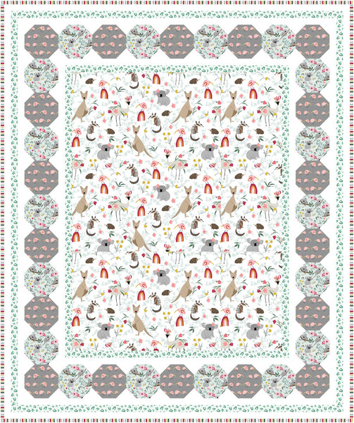 Aussie Friends<br>Quilt by Cyndi Hershey<br>Available Now