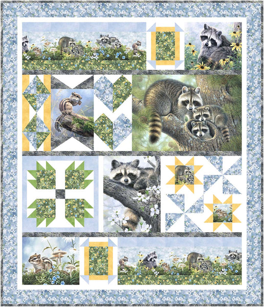 Forest Friends<br>Quilt by Denise Russell<br>Available Now!