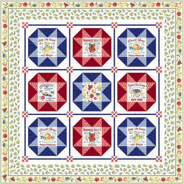 Fruit Stand<br>Quilt by Cyndi Hershey<br>Available Now