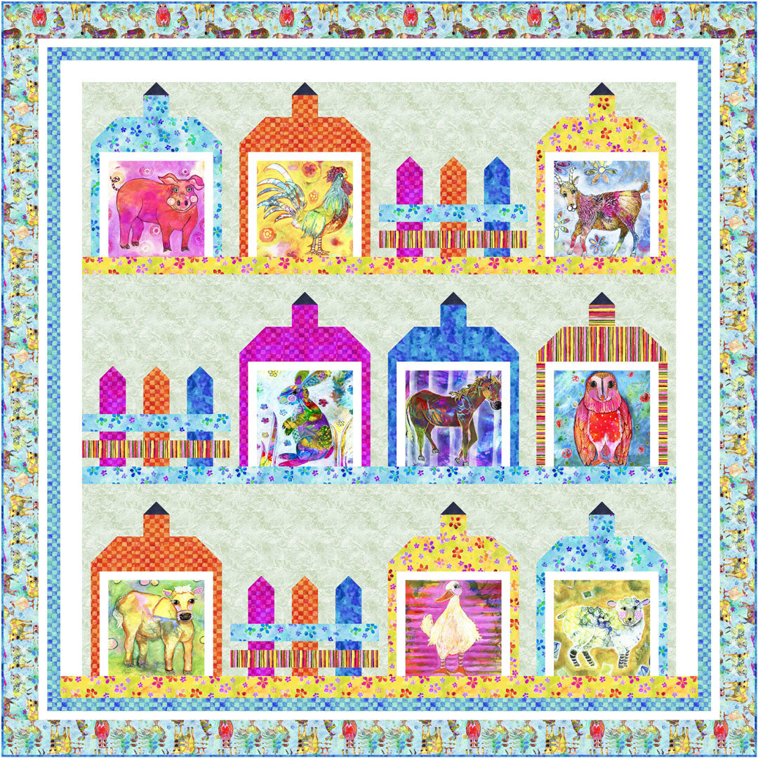 Living Farm<br>Quilt by Wendy Shepard<br>Available Now