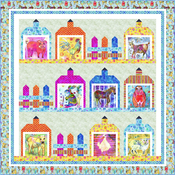 Living Farm<br>Quilt by Wendy Shepard<br>Available Now