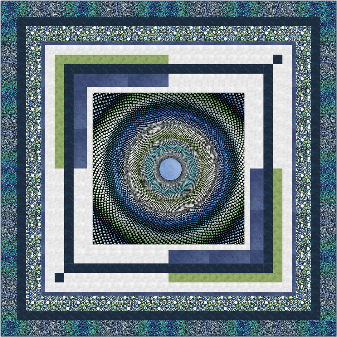 Mindful Mandalas<br>Quilt by Wendy Sheppard<br>Available Now