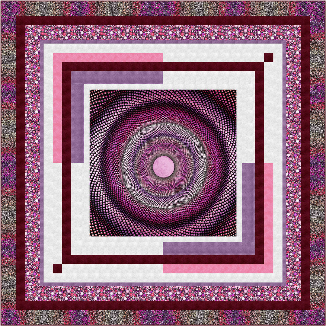Mindful Mandalas<br>Quilt by Wendy Sheppard<br>Available Now