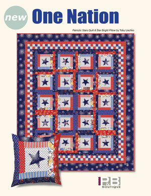Patriotic Stars<br>by: Toby Lischko<rb>One Nation