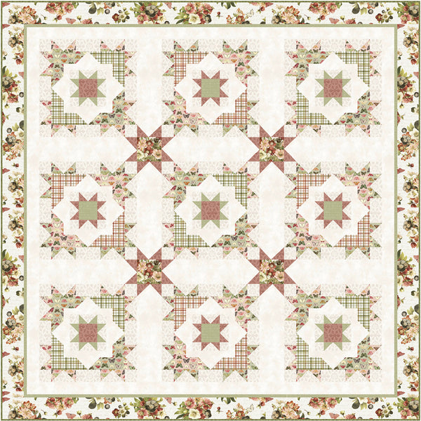 Petal Bouquet<br>Quilt by Wendy Sheppard<br>Available Now.
