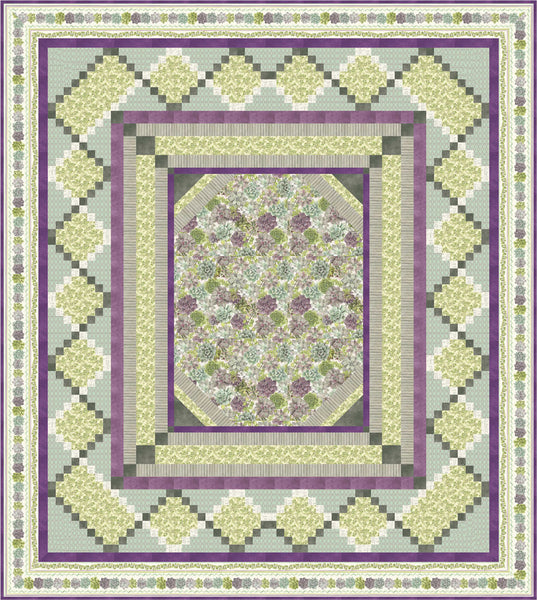 Rustic Rosettes Quilt & Pillow<br>by Cyndi Hershey