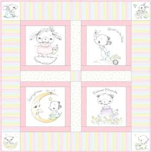 SDSN Stroller Quilt<br>by Sleeping Horse Workshop™<br>SUNNY DAYS, STARRY NIGHTS