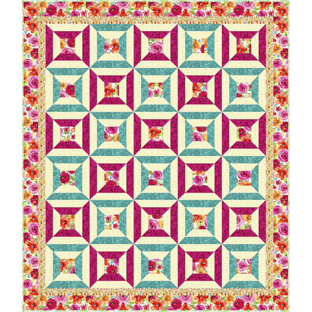 Santa Monica<br>Quilt by Stacey Day<br>Available Now!